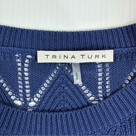 Trina Turk Top Sz 2/4  Knit - Picture 7 of 10
